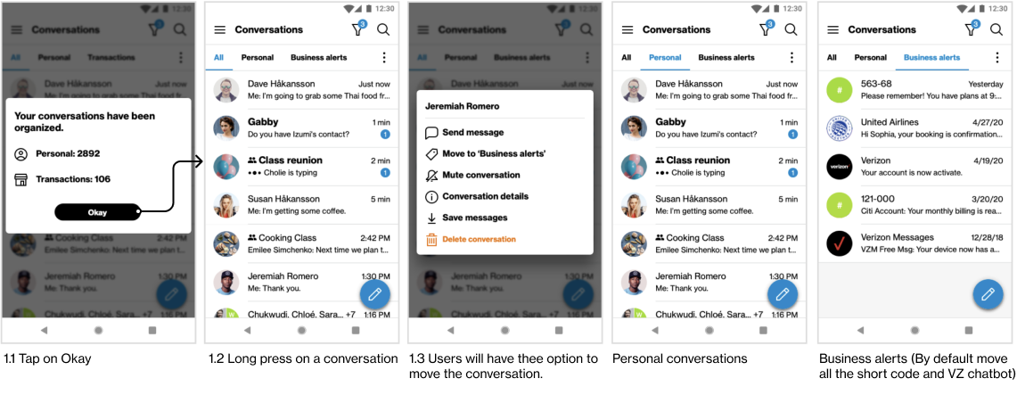 Move conversation