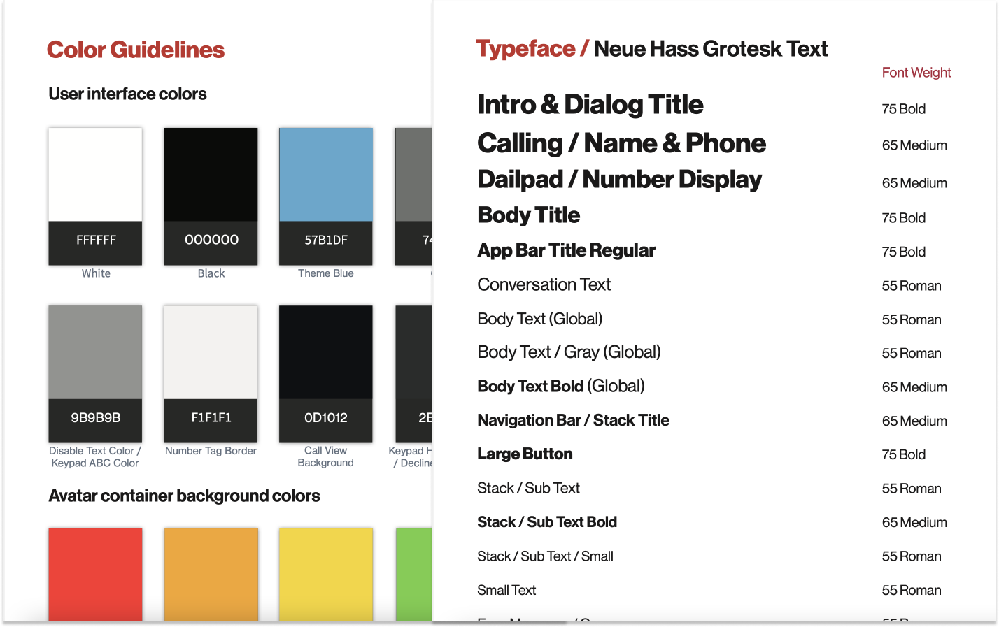 Style guide 1